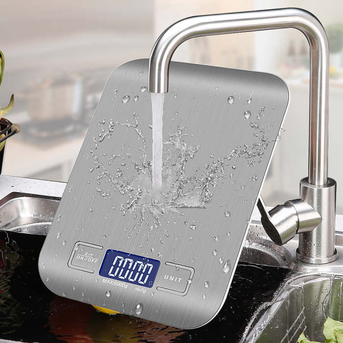 Digital Kitchen Scale: 5KG/11lb Capacity.