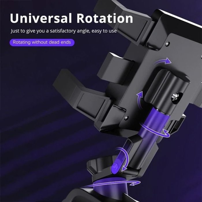 Phone Holder –Universal 1200 Degrees Rotation Car Phone Holder
