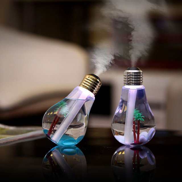 USB Colorful Humidifier Colorful Bulbs Humidifier by Veasoon