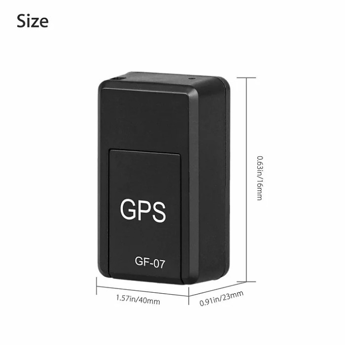 2 Packs Magnetic Mini GPS Tracker Real-Time Voice Recording