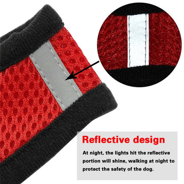 Cat Dog Harness Adjustable Vest Walking