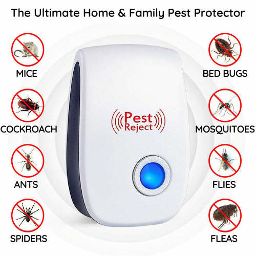 Ultrasonic Gnat Repeller - Get Rid Of Gnats In 48 Hours