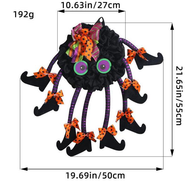 Halloween Multi-legged Spider Door Decor
