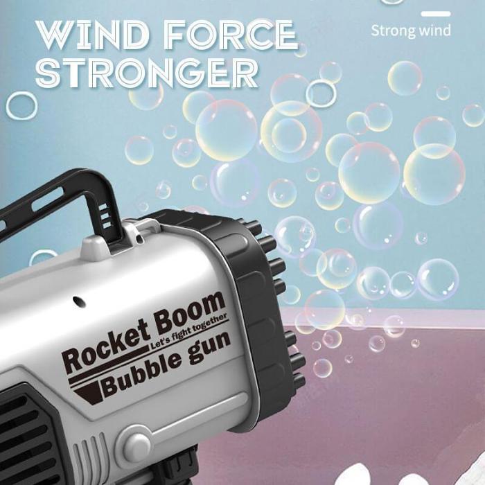 44 Hole Rocket Launcher Bubble Machine