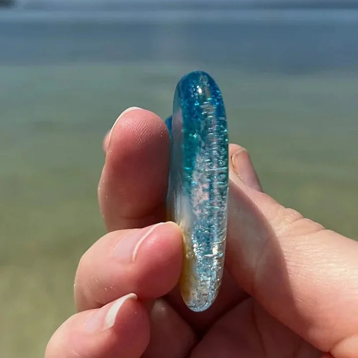 Glass Beach Pocket Heart