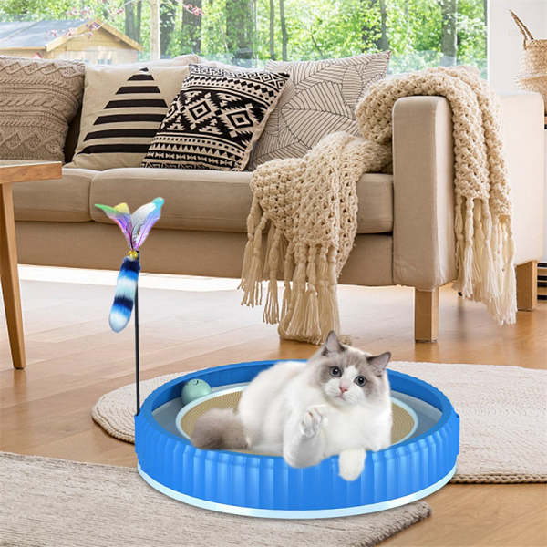 Round Cat Scratching Board