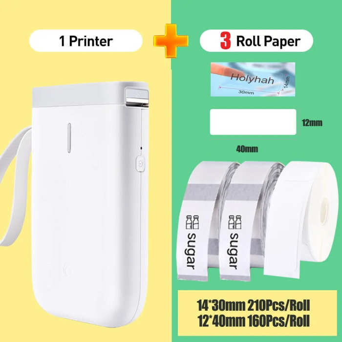 Wireless Label Printer by Veasoon