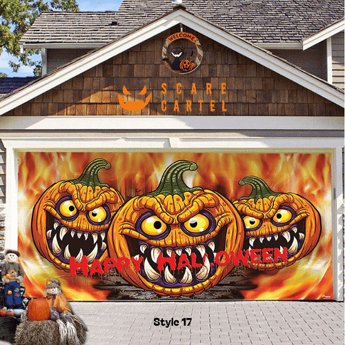 2024 Garage Door Halloween Cover