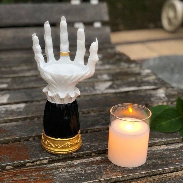 Halloween Witch Finger Horror Candle Holder - Witch Finger for Home Decor