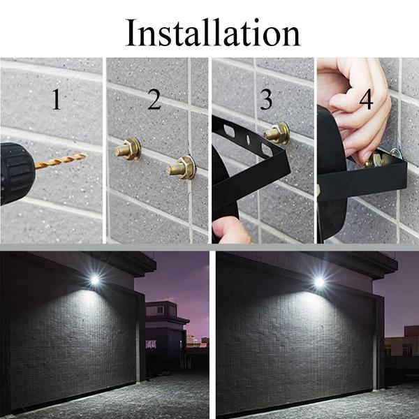 Outdoor solar Panel with Lamp