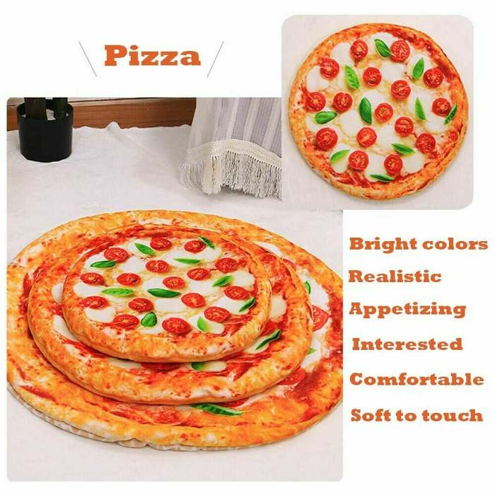 Funny Pizza Cat Dog Bed Pet Mattress