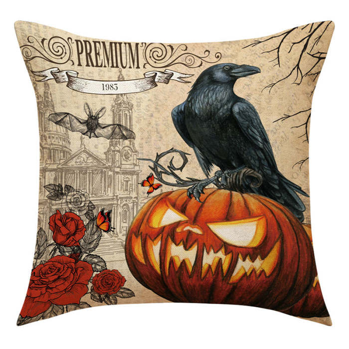 Pilloweep Halloween Sofa Pillowcase Collection in 40/45/50/60cm Sizes