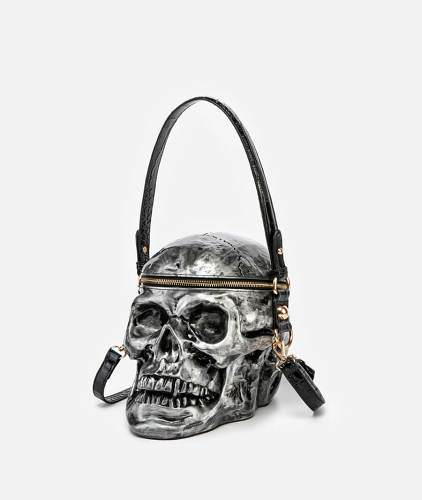 3D Skull Shaped Cross Body Handbags