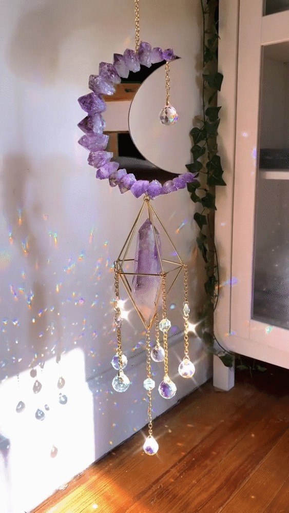 Aurora Crystal Suncatchers