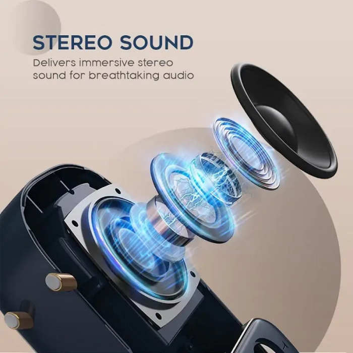 Wireless Retro Speaker by Veasoon