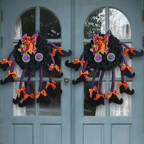 Halloween Multi-legged Spider Door Decor