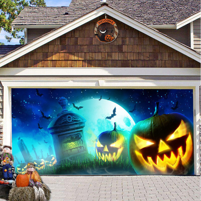 2024 Garage Door Halloween Cover