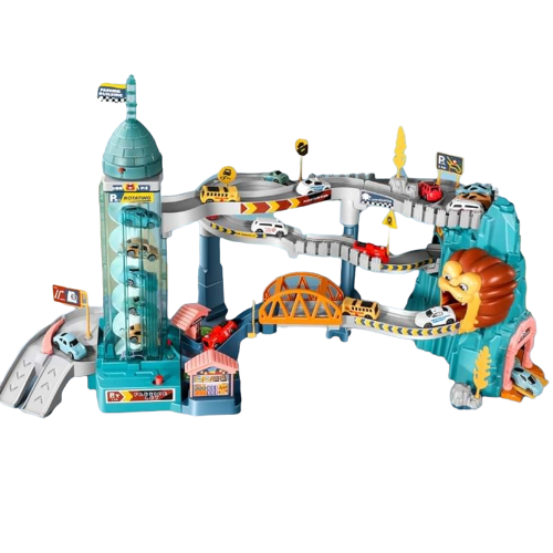 Dinosaur Mini Car Ramp Garage Playset (5 Options)