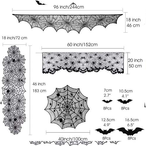 36-Piece Set: Halloween Decoration Set