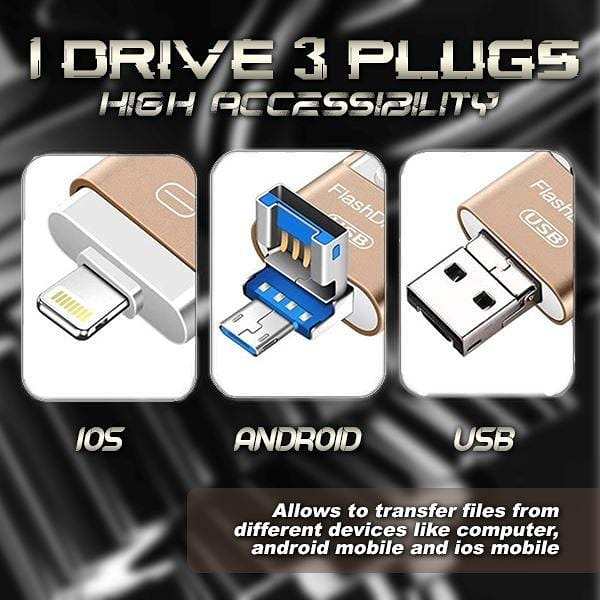 3-in-1 USB Flash Drive