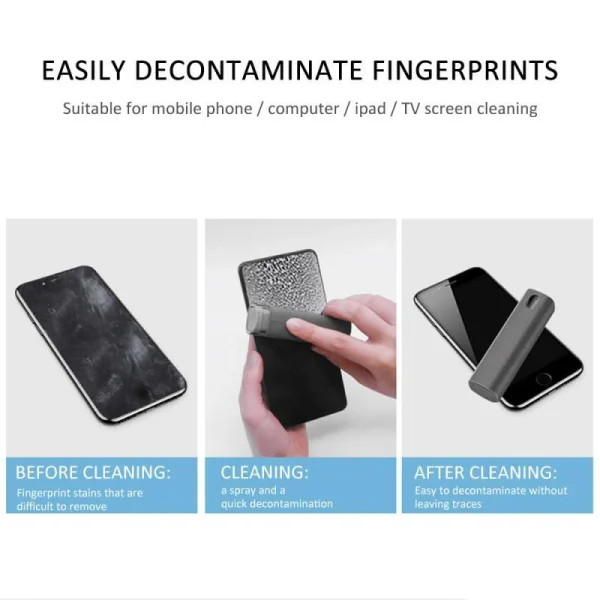 Portable Hygienic Monitor Cleaner