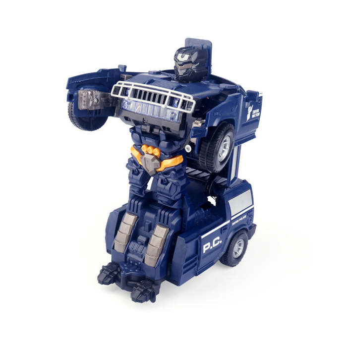 Transforming Robot Model Toy Car