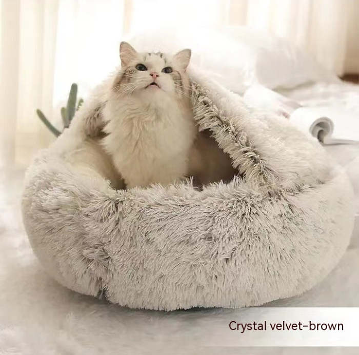 2-in-1 Pet Winter Bed
