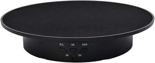Photography Turntable Electric Rotating Display Stand 360 Degrees