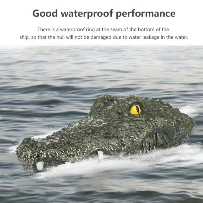 RC Crocodile 2.4 GHz Remote Control Crocodile Toys