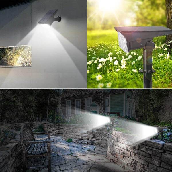 Multi Colored Solar Landscape Spotlights