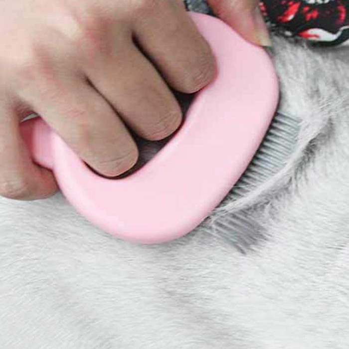 Pet Hair Removal Massaging Shell Comb - Cat Hair Removal Massaging Shell Comb