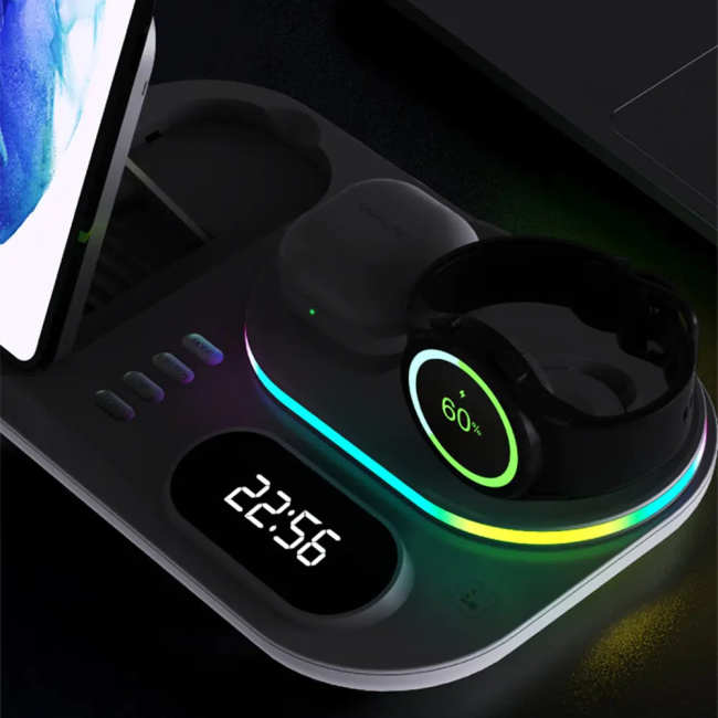 RGB Wireless Charger Dock by Veasoon