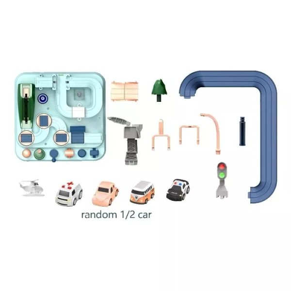 Kids Car Adventure Toys with Race Tracks