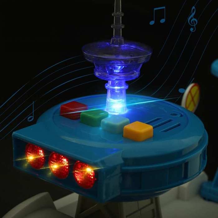 Boat/Car Track Inertia Playset Toy