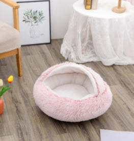 2-in-1 Pet Winter Bed