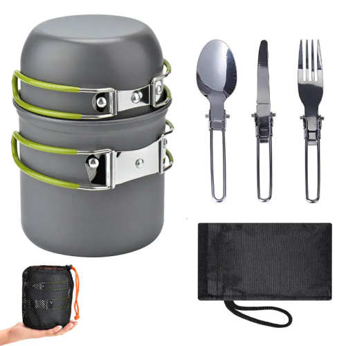 Outdoor Camping Tableware Kit by Veasoon