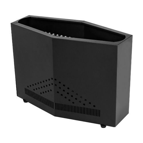 LED Simulated Flame Effect LED 3D Silk Fake Fire Lamp for Christmas Party Festival Night Clubs Atmosphere (Black)