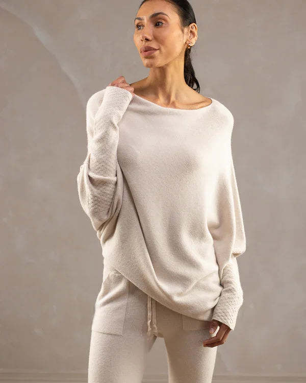 Classics Agave - Asymmetric Draped Jumper