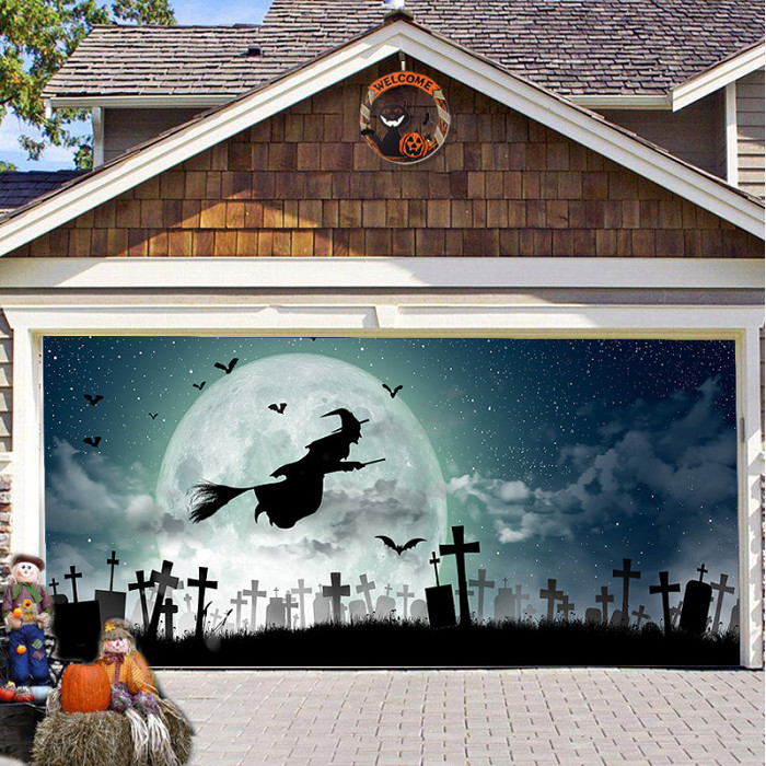 2024 Garage Door Halloween Cover