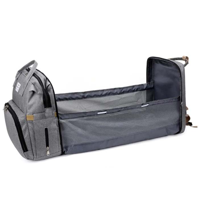 Expandable Baby Diaper Bag Backpack with Changing Station