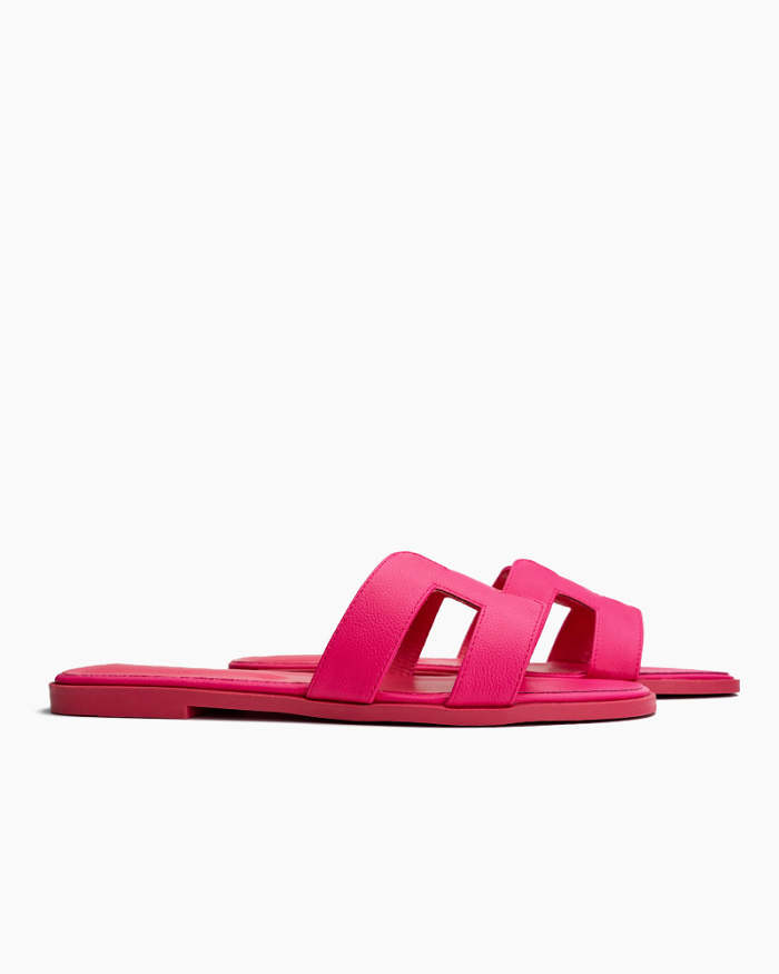 H Style Beach Flat Slippers Sandals