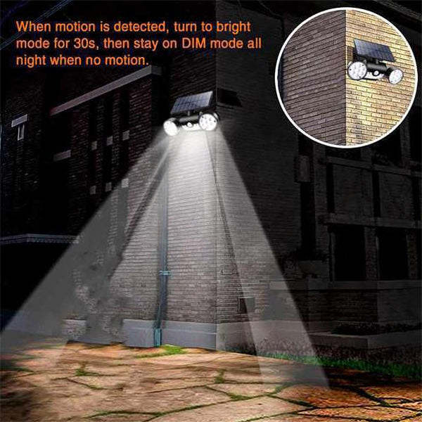 360° Adjustable Solar Motion Lights