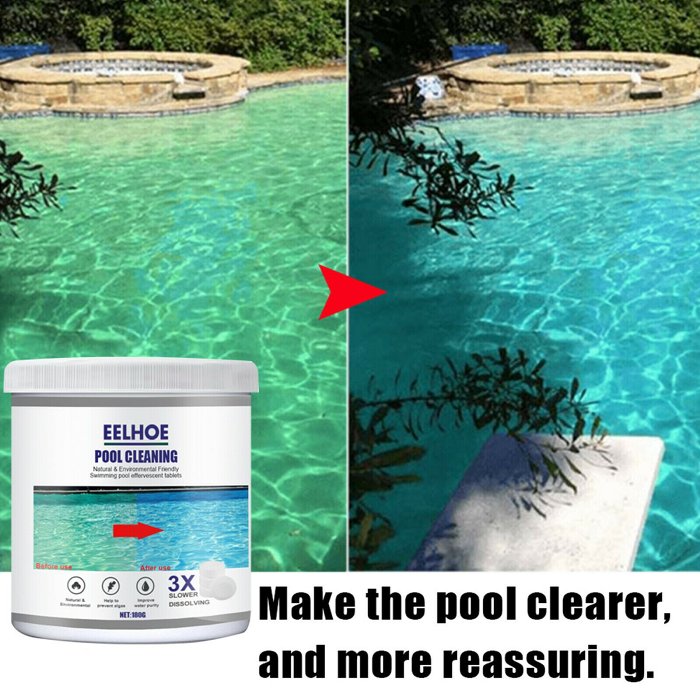 Pool Cleaning effervescent tablets  Floating Pool Chlorine Floater