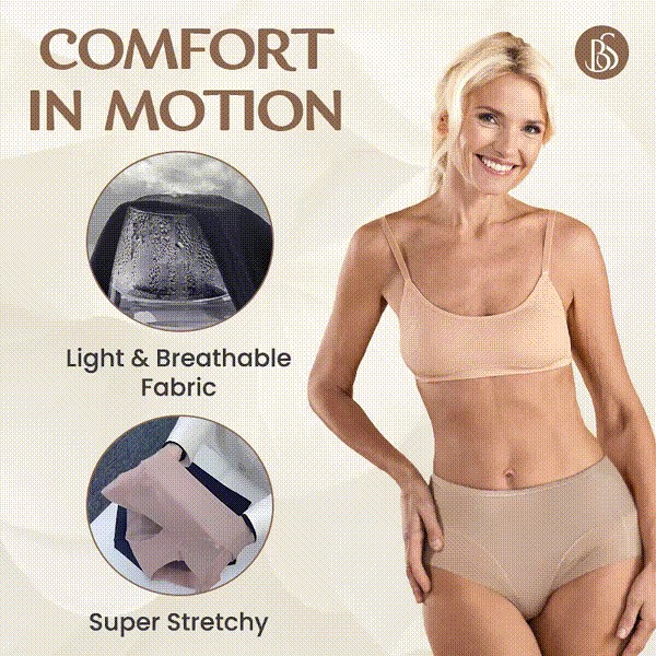 Ice Silk High Waist Hiplift Panties