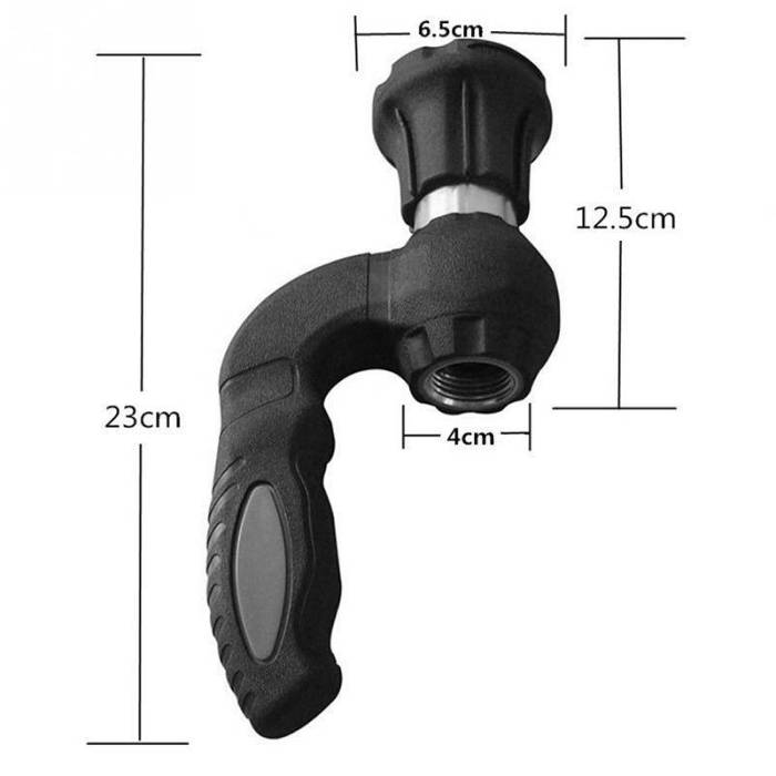 Garden Watering Hose Spray Power Nozzle