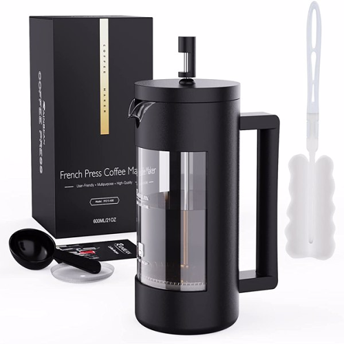 350LM/600ML Mini French Press Coffee Maker by Veasoon