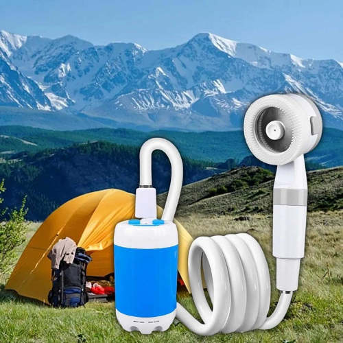 Outdoor Rechargeable Electric Shower -  Waterproof Portable Outdoor Shower Set