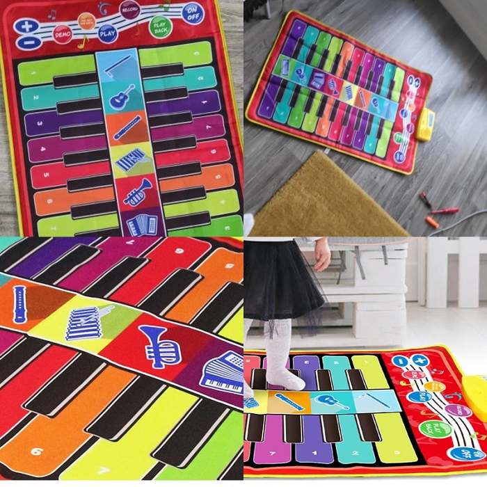 Kids Piano Mat with 8 Sounds