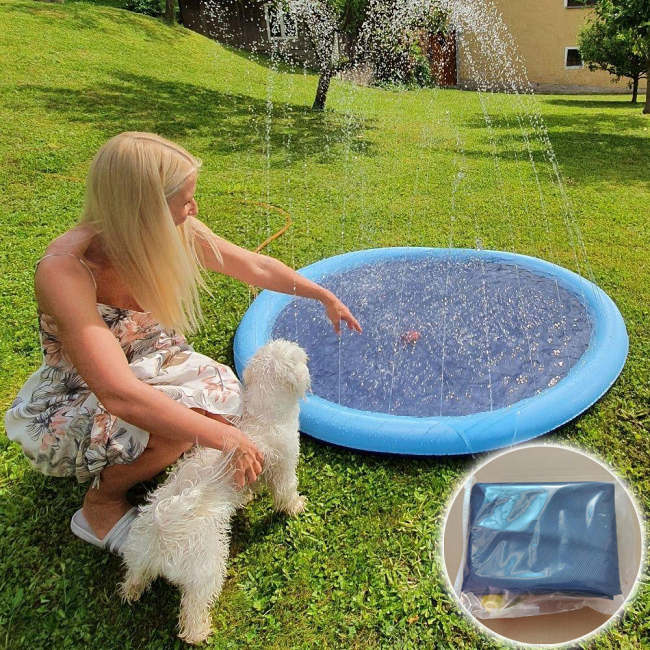 Dog Splash Sprinkler Pad