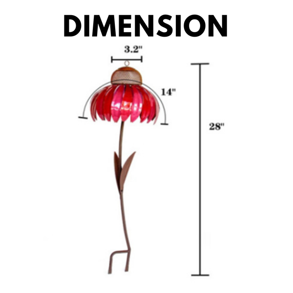 Coneflower Decorative Bird Feeder